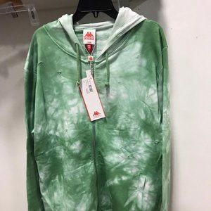 NWT Kappa full Sleeve Zipper Hoodie L